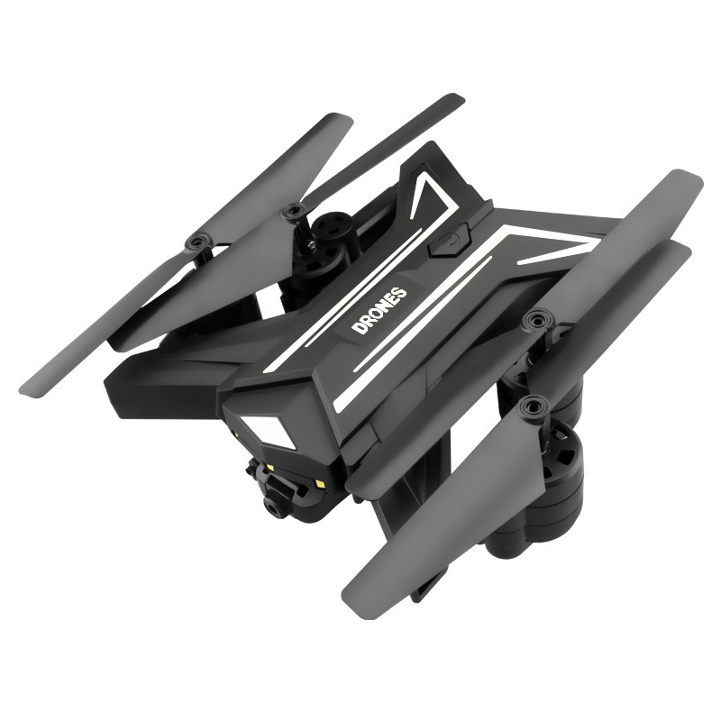 Foldable Camera Drone - 0.3MP Camera, 680mAh Battery, Remote Control, WiFi, 3D Flip, Headless Flight Mode, 3 Speeds, App - Image 2