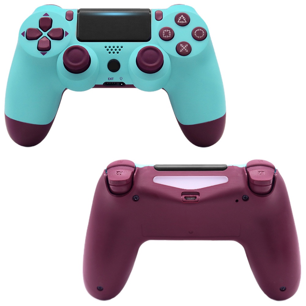 For PS4/Slim Controller Bluetooth 4.0 Mobile Gamepad with Light Bar Midnight blue - Image 4