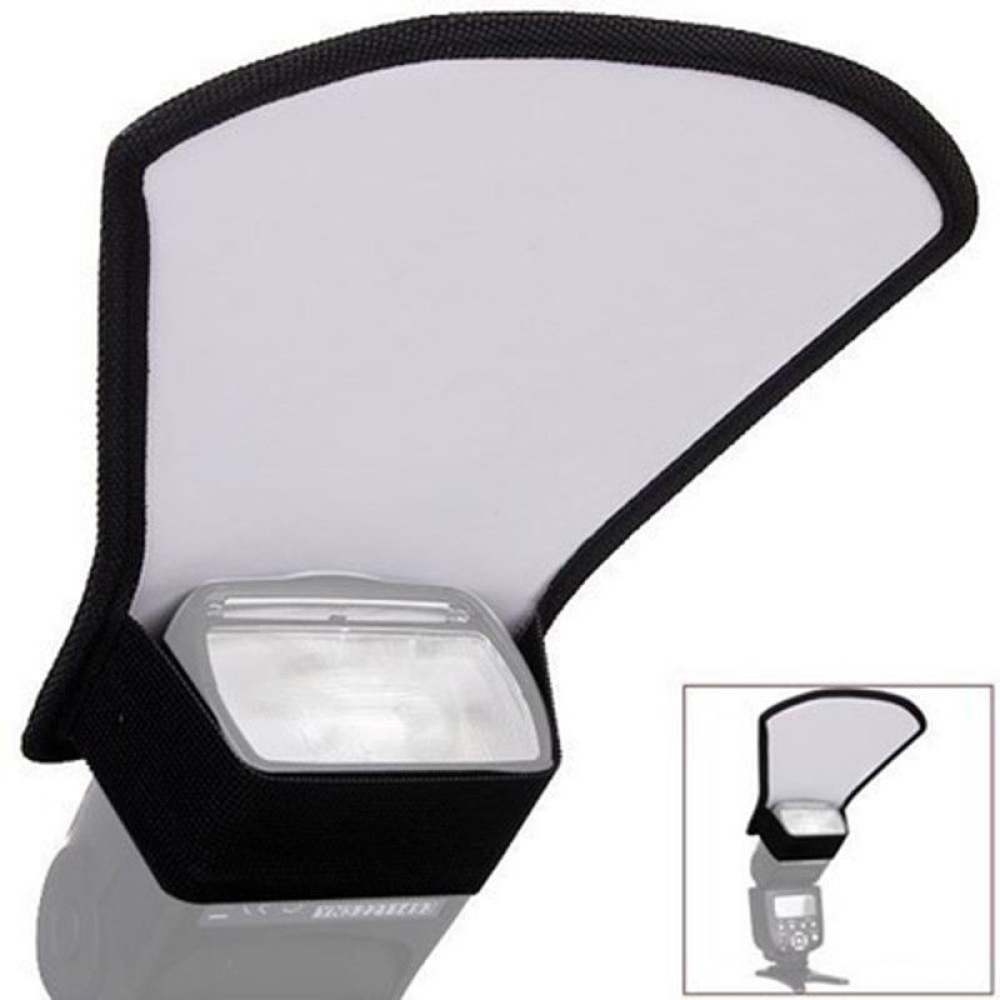 Camera Flash Diffuser Softbox Silver White Reflector for SLR - Image 2