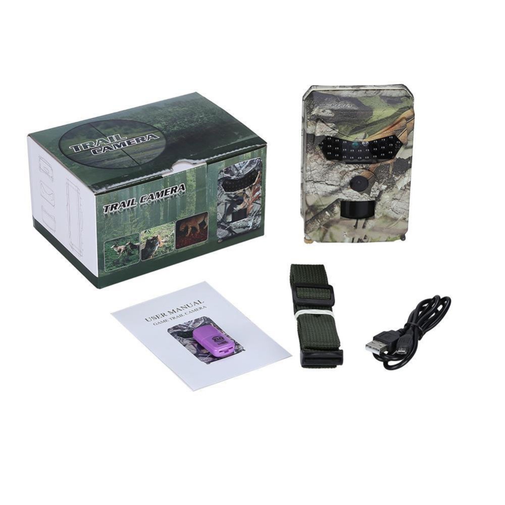 Camouflage 12MP Hunting Camera Photo Trap Night Vision 1080P Video Trail Wildlife - Image 3