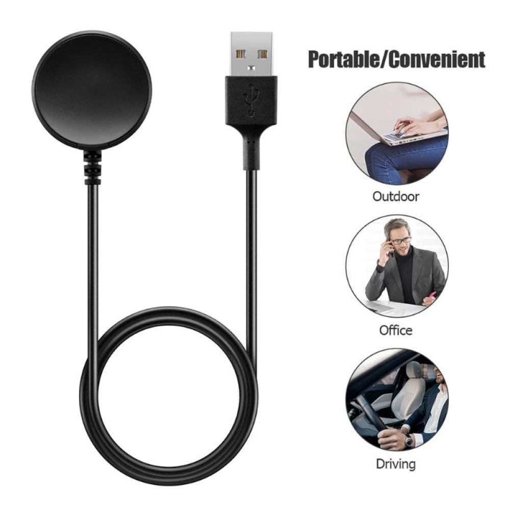 USB Charging Cable fast Charger dock Power Adapter for Samsung Galaxy Watch Active 2 smart watch accessories black - Image 4