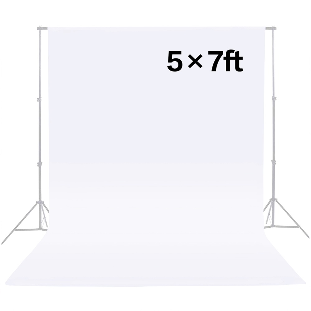 5*7FT/1.5M*2.15M Square Cloth Nylon Green Background For Photography Live white - Image 3