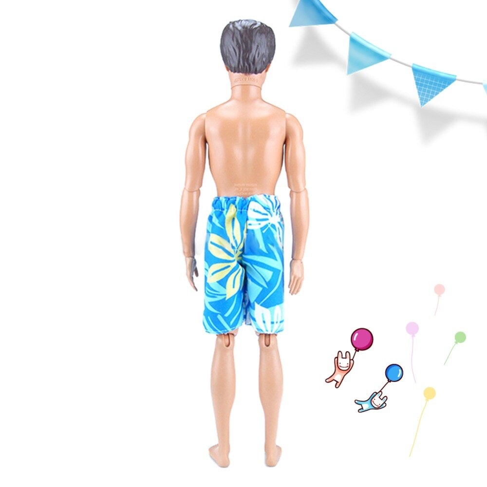 Doll Clothes Summer Shorts Casual Printing Beach doll's Boyfriend Ken - Image 2