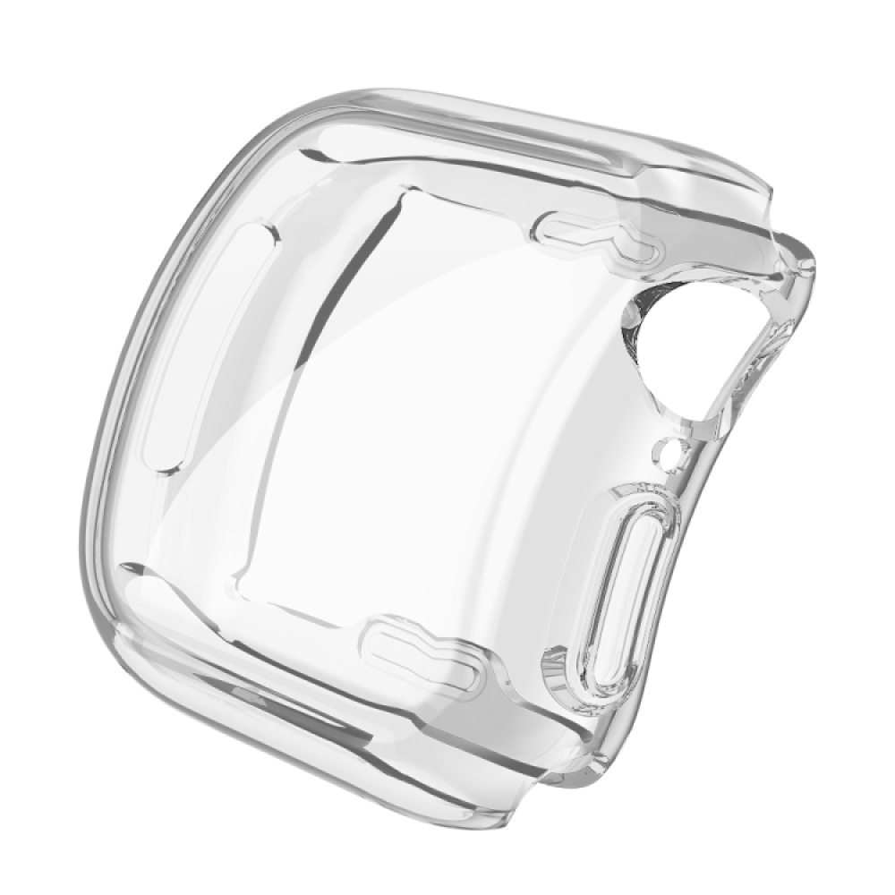 Transparent TPU Protective Case For Apple Watch Series 8 & 7 41mm - Image 2