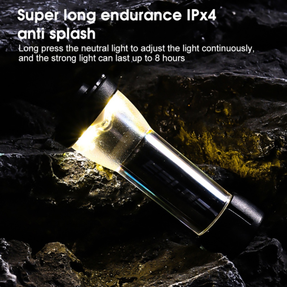 Outdoor Led Flashlight 3 Modes Portable Camping Light Emergency with Magnetic Base - Image 2