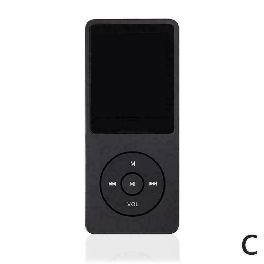 MP3 Player 1.8Inches 3.5mm Audio Jack Intuitive Menu Operation for Student Sport Driving black - Image 2