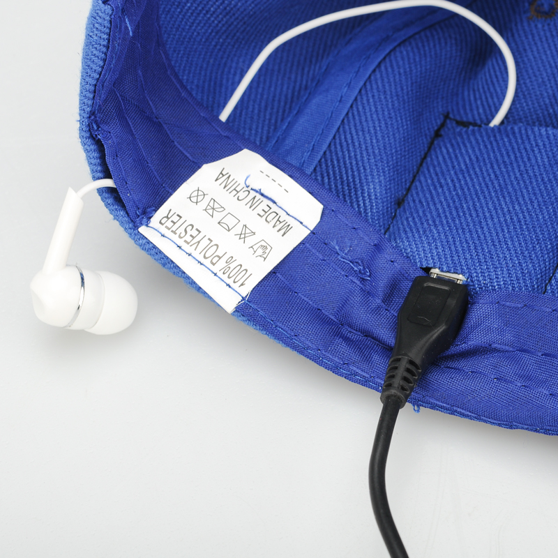 Casquette de baseball Bluetooth sans fil + écouteurs - Image 3