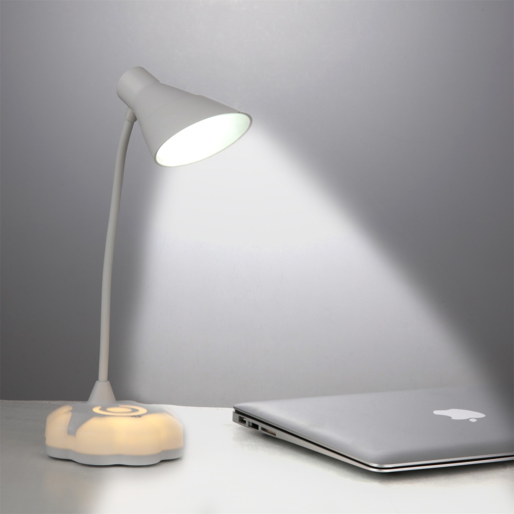 Led Desk Lamp 3 Modes Folding Usb Rechargeable Eye Protective Touch Control Table - Image 2