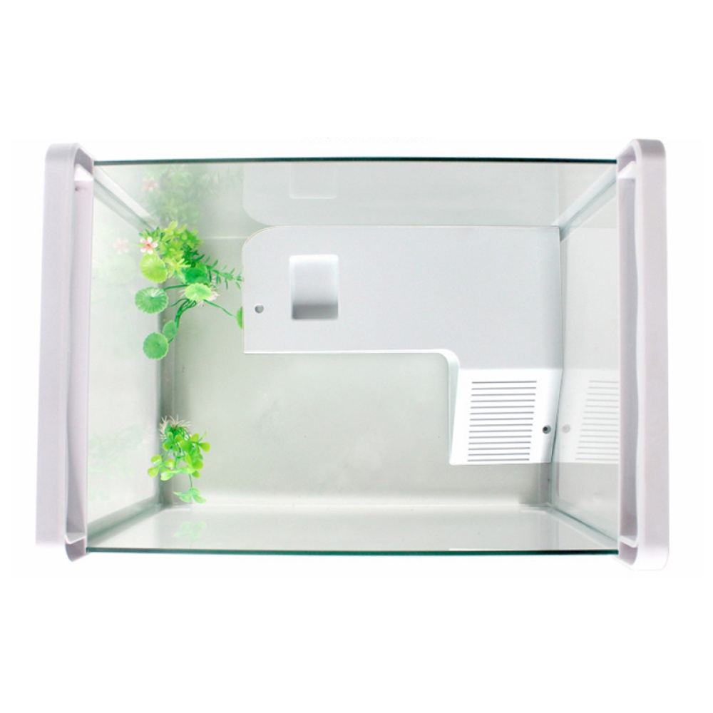 Turtle Frog Floating Island Aquatic Pet Reptile Supplies Aquarium Ornament Pier Habitat white_Climbing platform - Image 3