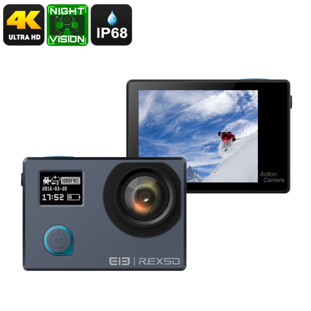 Caméra 4K Elephone REXSO Explorer (Grey)