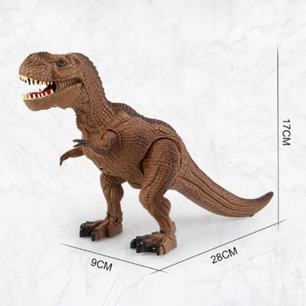 Remote Control Rex Toy Dinosaur Model Simulation Electric for Kids Triceratops - Image 2