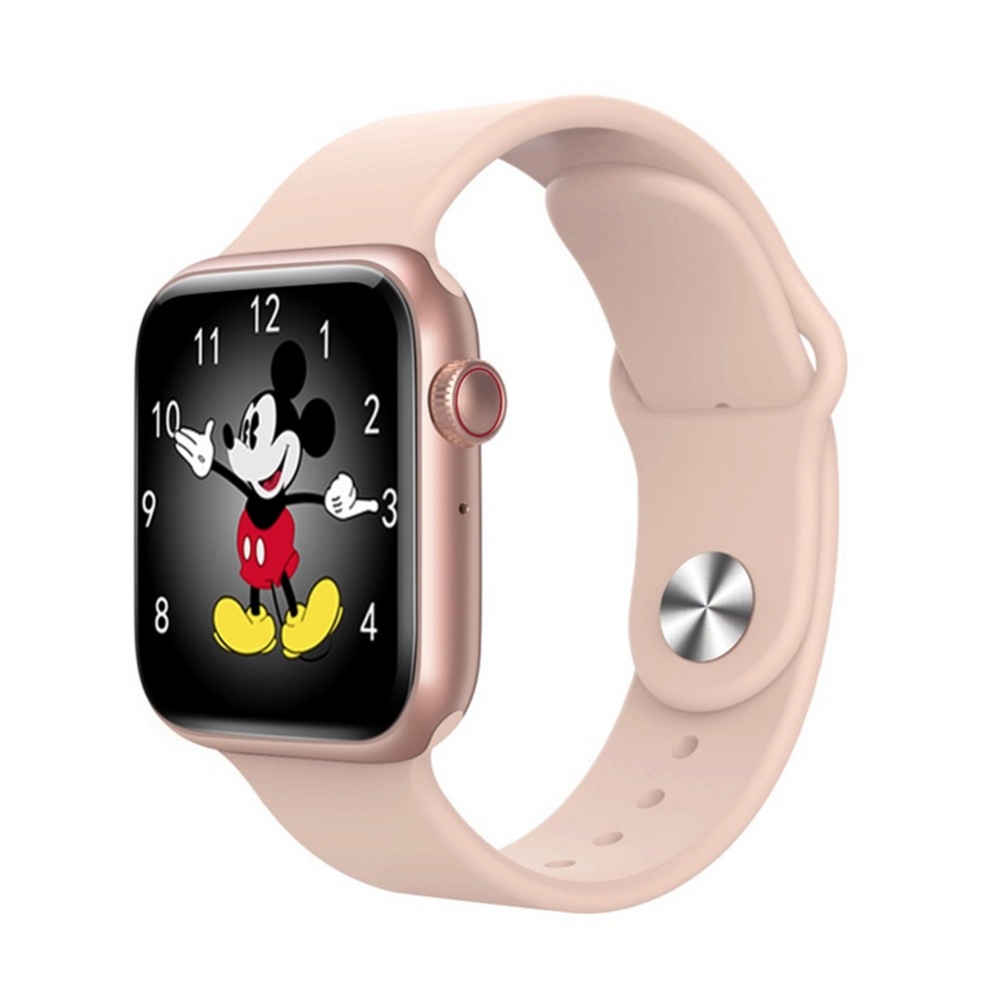 T500+pro Smart Watch 1.75-inch Full Screen Spin Button Multi-functional Gaming Bracelet pink