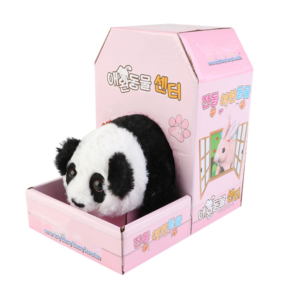 Electric Plush Simulation Animal Toys Walk Sounds Doll Toy For Children Panda