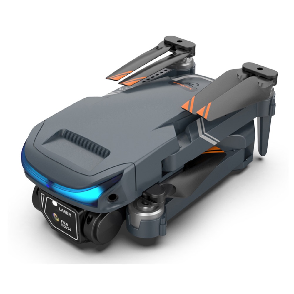 Foldable RC Drone Quadcopter RTF Lsrc Xt9 Wifi Fpv with 4khd Dual Camera Dark Gray 4K Aerial 3 Batteries