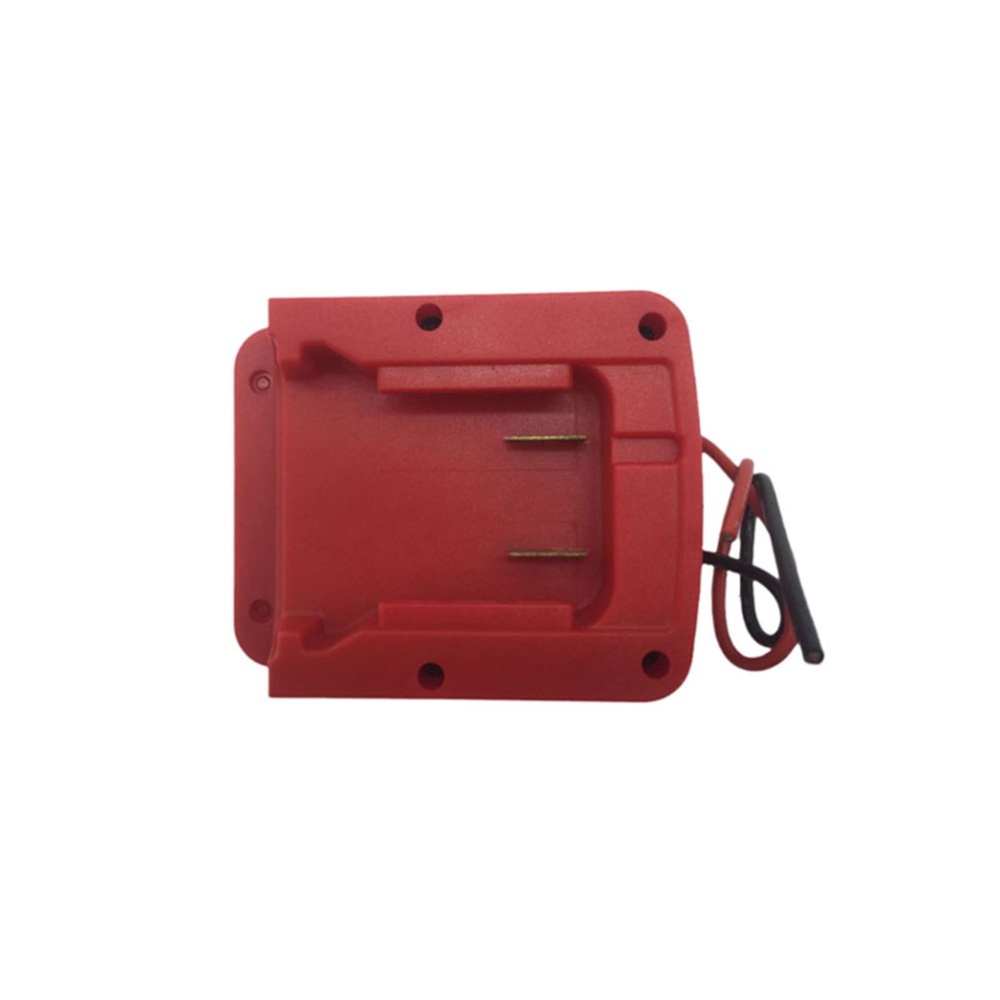 Battery Adapter Compatible for Milwaukee 18v M18 Lithium Red - Image 2