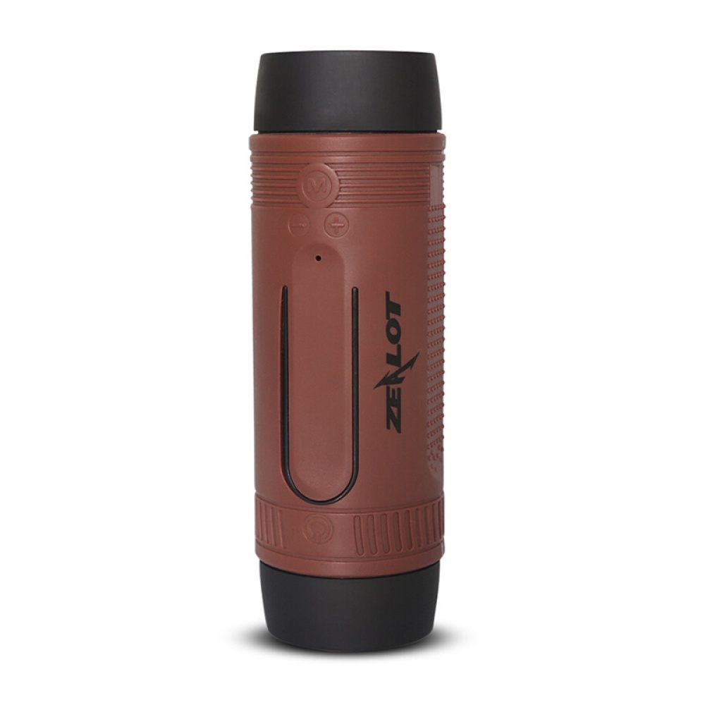 Haut-parleur Bluetooth Stereo ZEALOT S1 - Brown