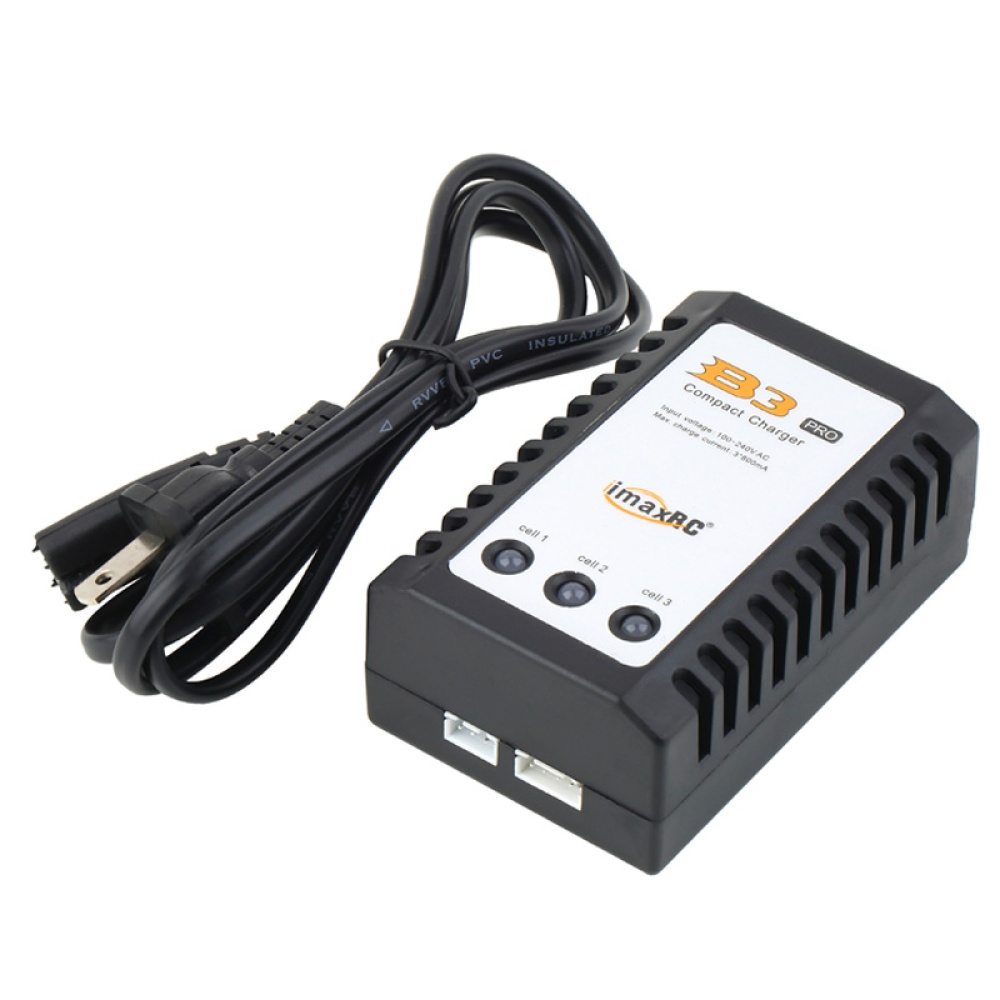 RC B3 Pro Compact Balance Charger for 2S 3S 7.4V 11.1V Lithium LiPo Battery EU plug - Image 2