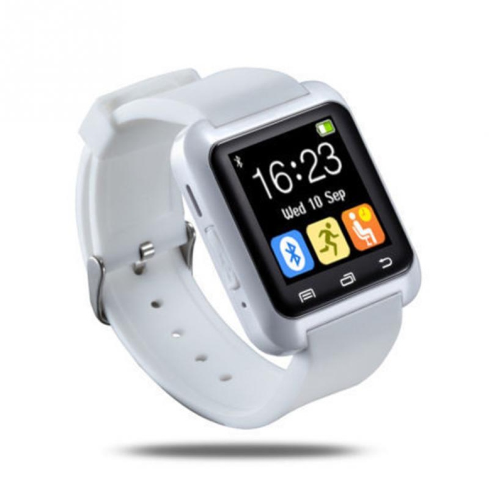 U8 Bluetooth mode Montre intelligente - blanc