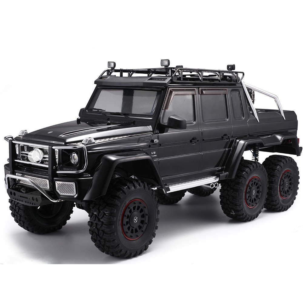 TRAXXAS TRX-4 G500 TRX-6 G63 Metal CNC Aluminum Alloy Front Bumper Stinger Simulation Climbing Accessories Black silver_Up front - Image 2