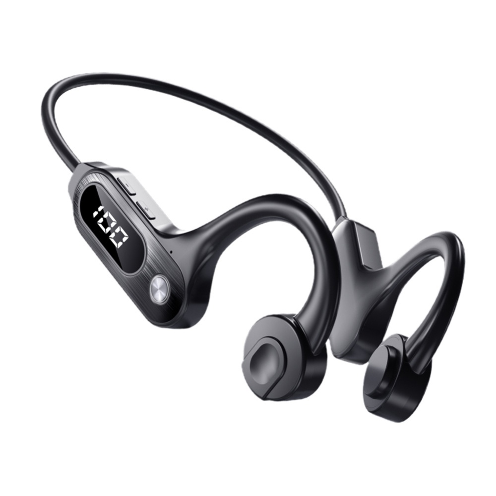 Bone Conduction Bluetooth Earphone Wireless Hanging Ear Sports Headset V30
