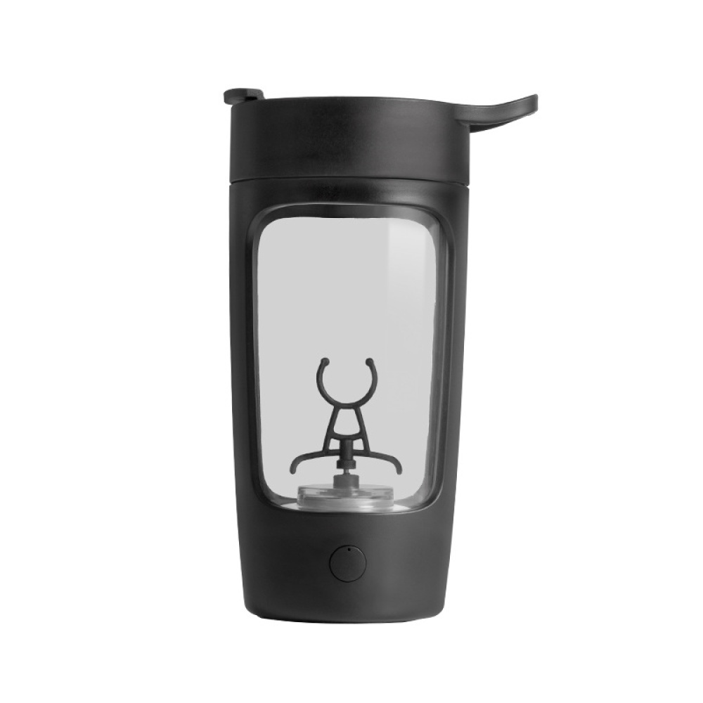 Automatic Mixer Cup Portable Smart Electric Milkshake for Sports black