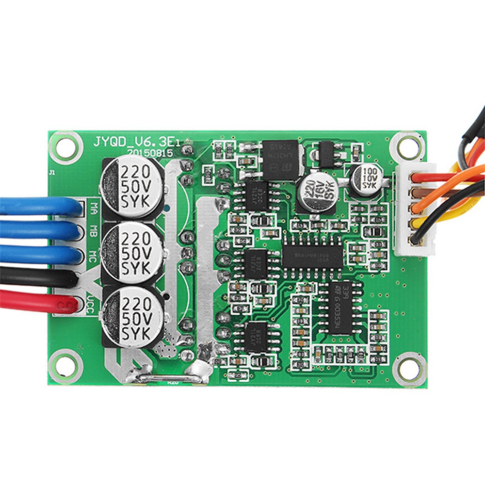 Dc 12v-36v 500w High-power Brushless Motor Controller Driver Board Assembled Diy Kit - Image 3