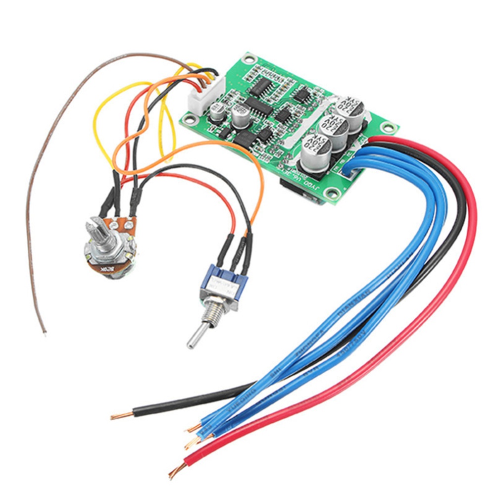 Dc 12v-36v 500w High-power Brushless Motor Controller Driver Board Assembled Diy Kit - Image 2