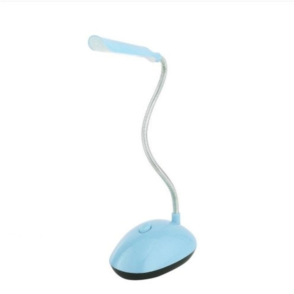 Wireless Led Desk Lamp Battery Powered 360 Degree Rotation Height Adjustable Flexible Tube Soft Lighting Book Reading Light Green - Image 2