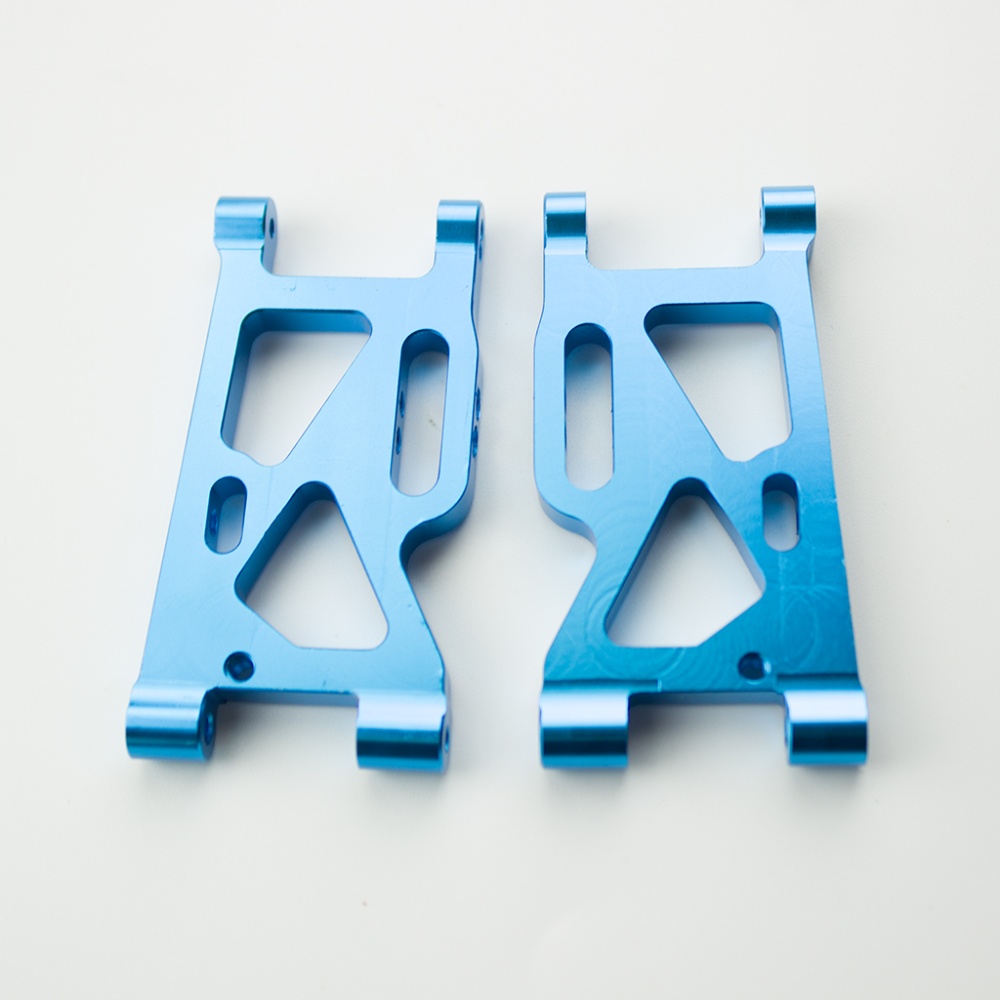 2Pcs Metal Front Swing Arm for WLtoys 144001-1250 1/14 4WD RC Car Upgrade Spare Parts blue - Image 2