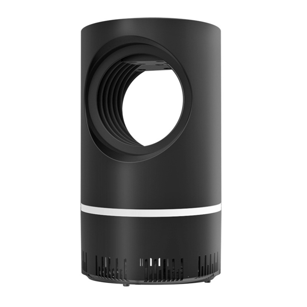 Portable Mosquito-killer Lamp Household Rechargeable Led USB Catcher for Home Patio Backyard Black