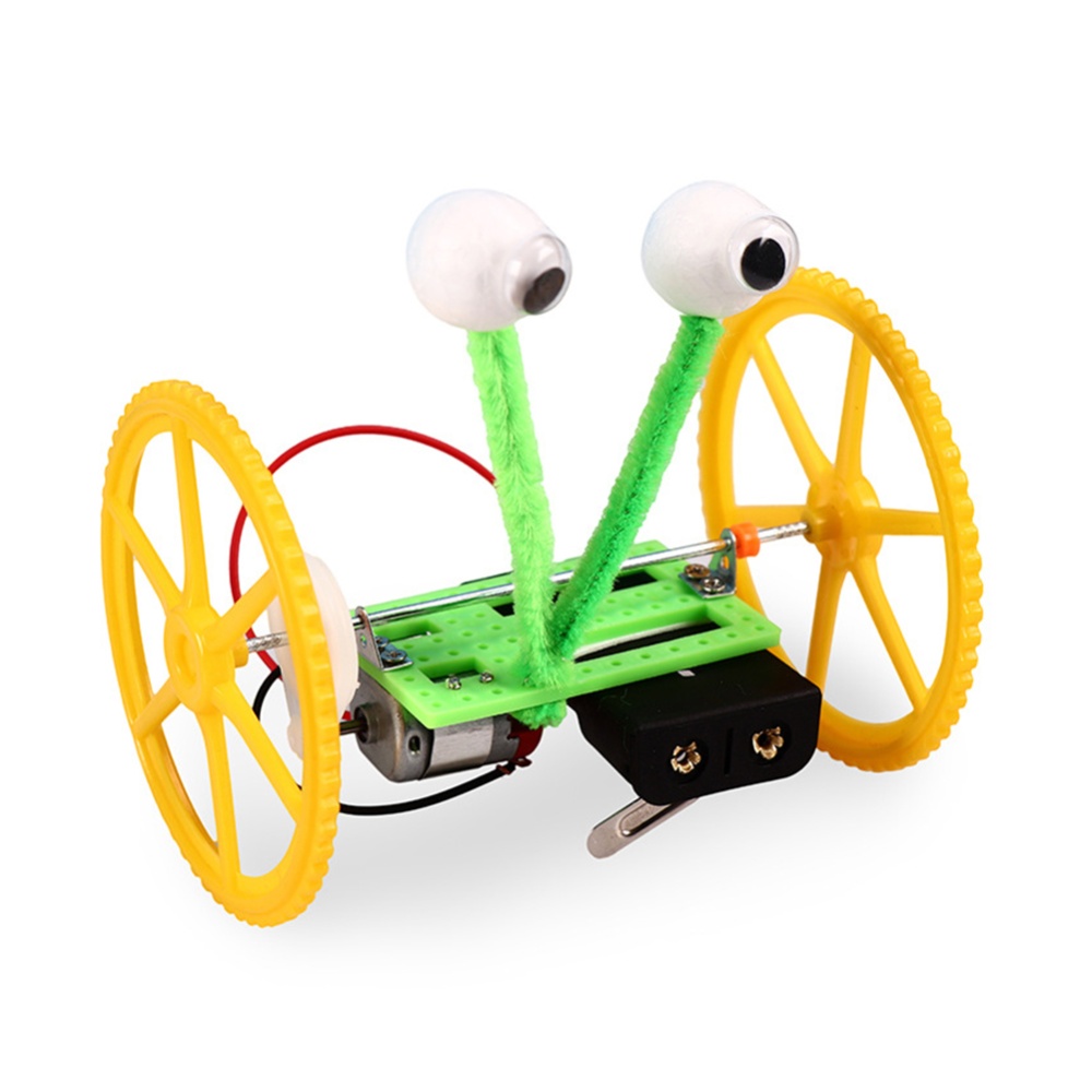 Children Technology Balancing Robot DIY Disc Wheel Tire Car as shown - Image 2