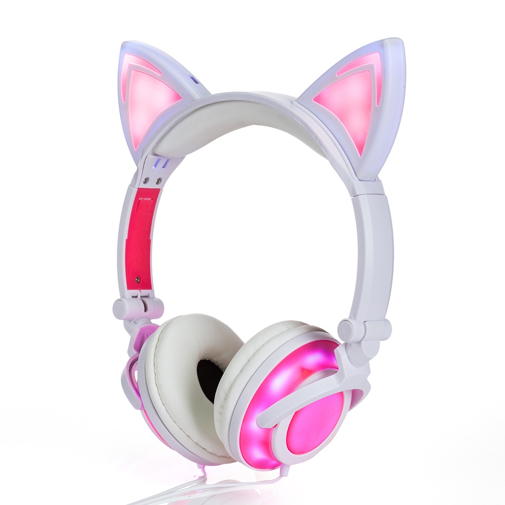 Casque de chat pliable monté sur la tête - Image 3