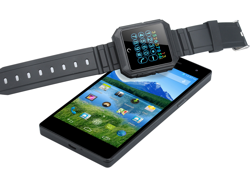 Uterra Bluetooth Smartwatch (Noir) - Image 2