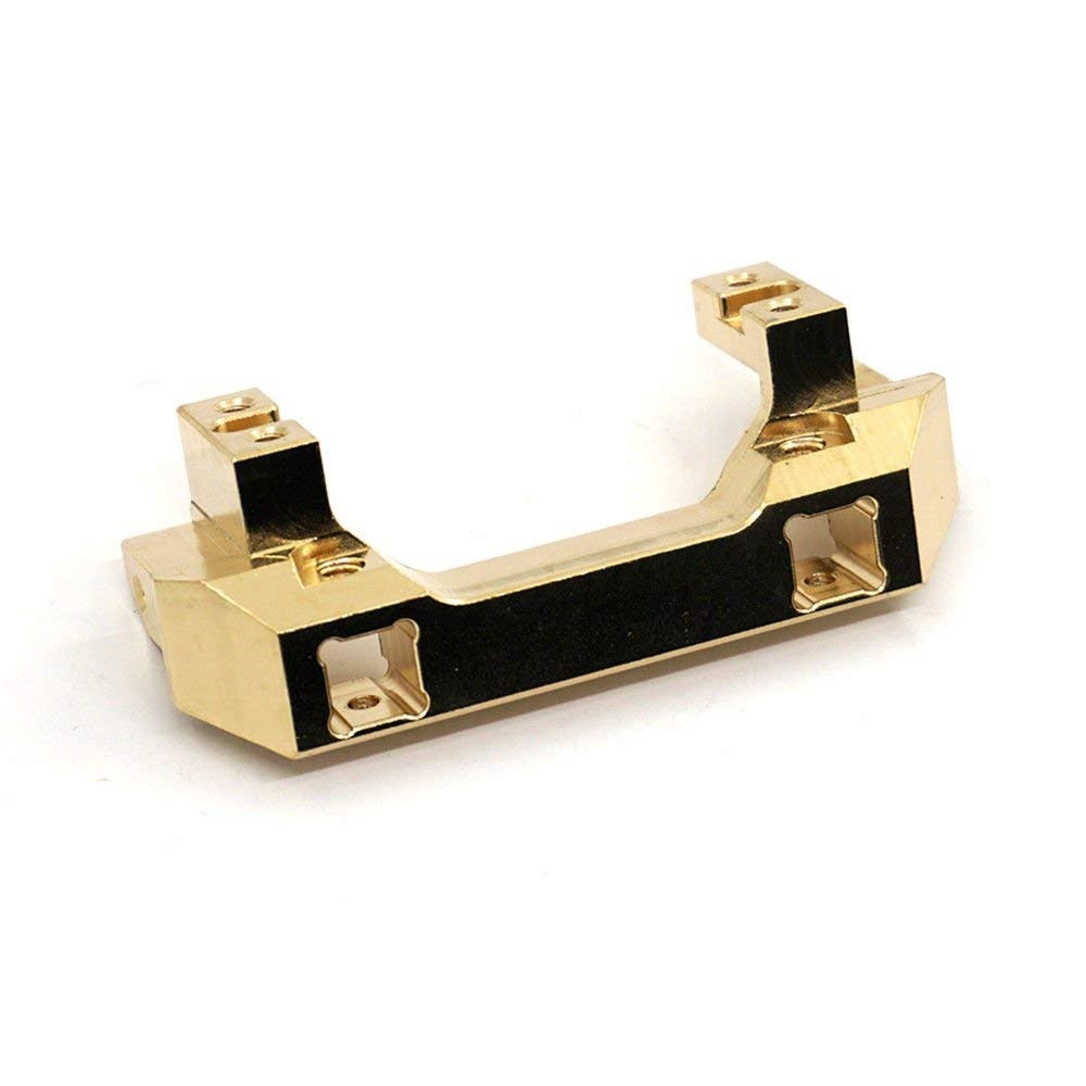 1:10 RC TRX4 Front Bumper Mount Gold Servo Relocation For Traxxas TRX-4 brass - Image 2