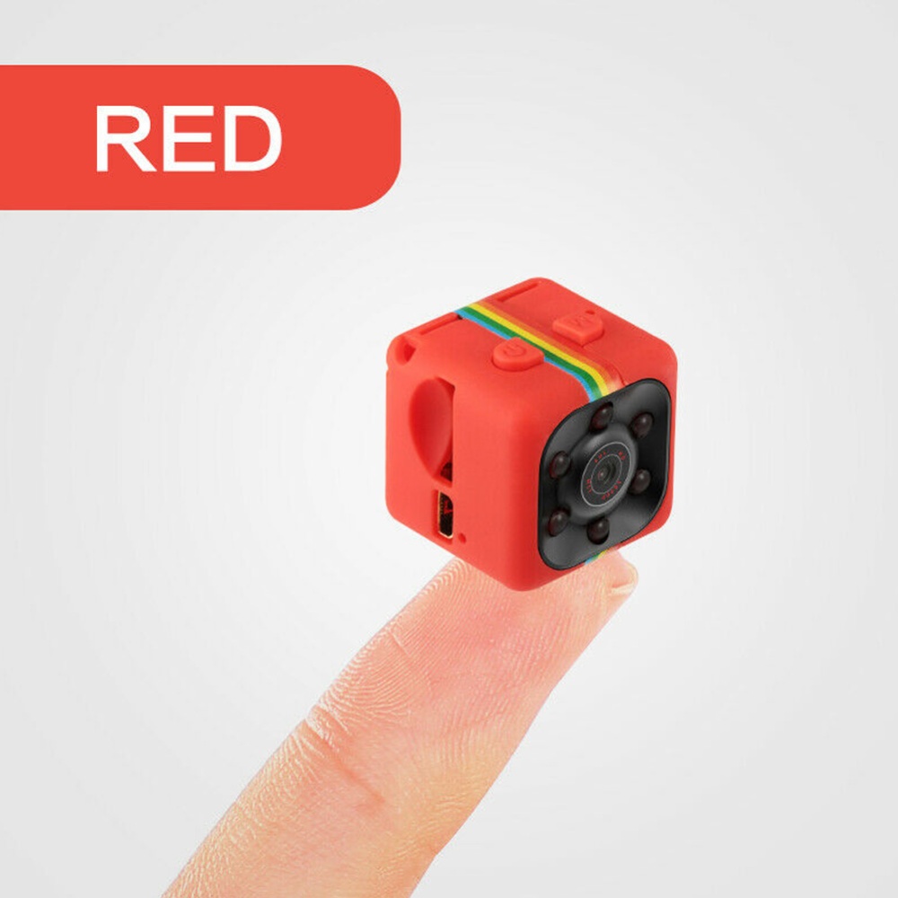 Mini SQ11 Metal Camera HD 1080P Sports DVR Night Vision Outdoor red_1080P - Image 3