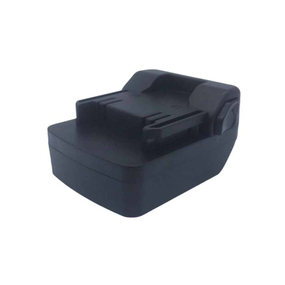Battery Adapter for Dewalt 20v Dcb Series Lithium Converted to Hitachi 18v Flat Push Black
