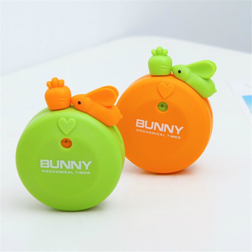 Rabbit Shape Kitchen Timer Portable Cooking Countdown Alarm Assistant Baking Tools Red - Image 2