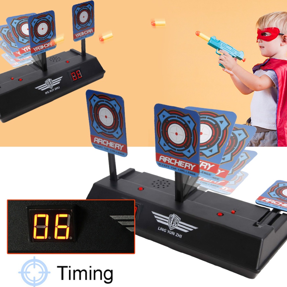 Children Electric Score Soft Ball Target Toy Educational Kids Scoring target only - Image 2