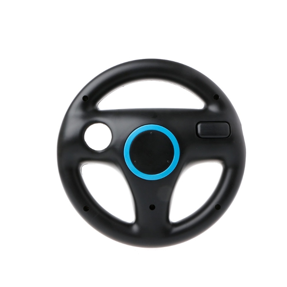 Game Steering Wheel Wii Handle for Games White - Image 2