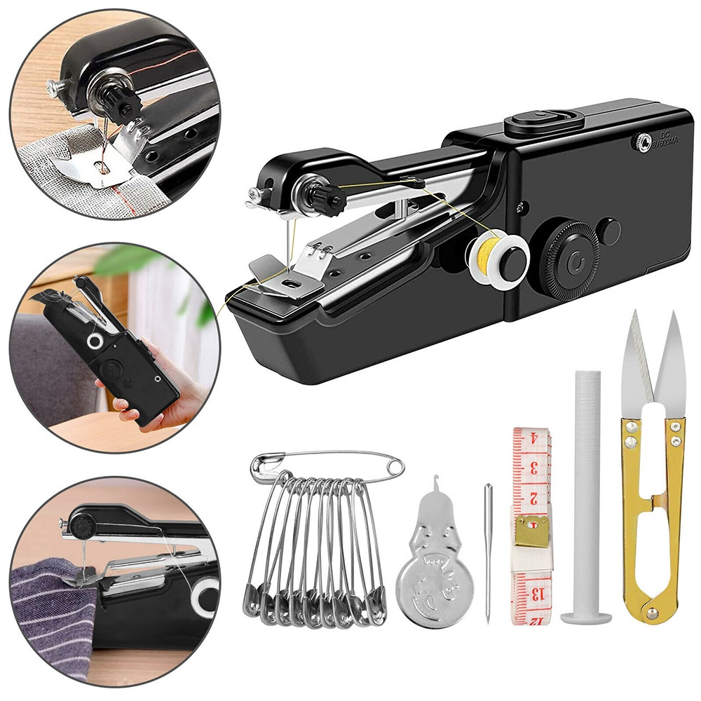 Mini Portable Sewing Machine Handheld Ergonomic Design