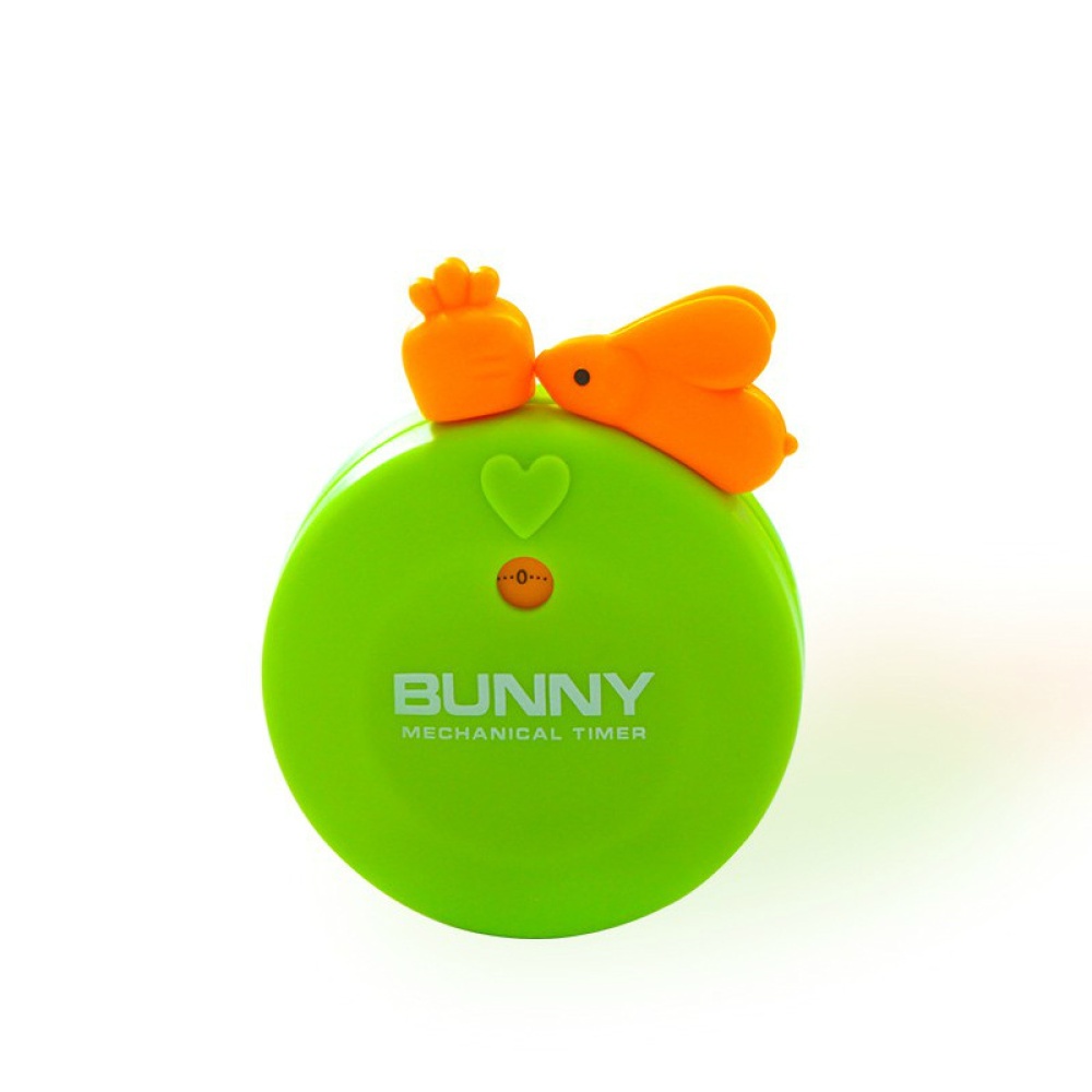 Rabbit Shape Kitchen Timer Portable Cooking Countdown Alarm Assistant Baking Tools green - Image 3