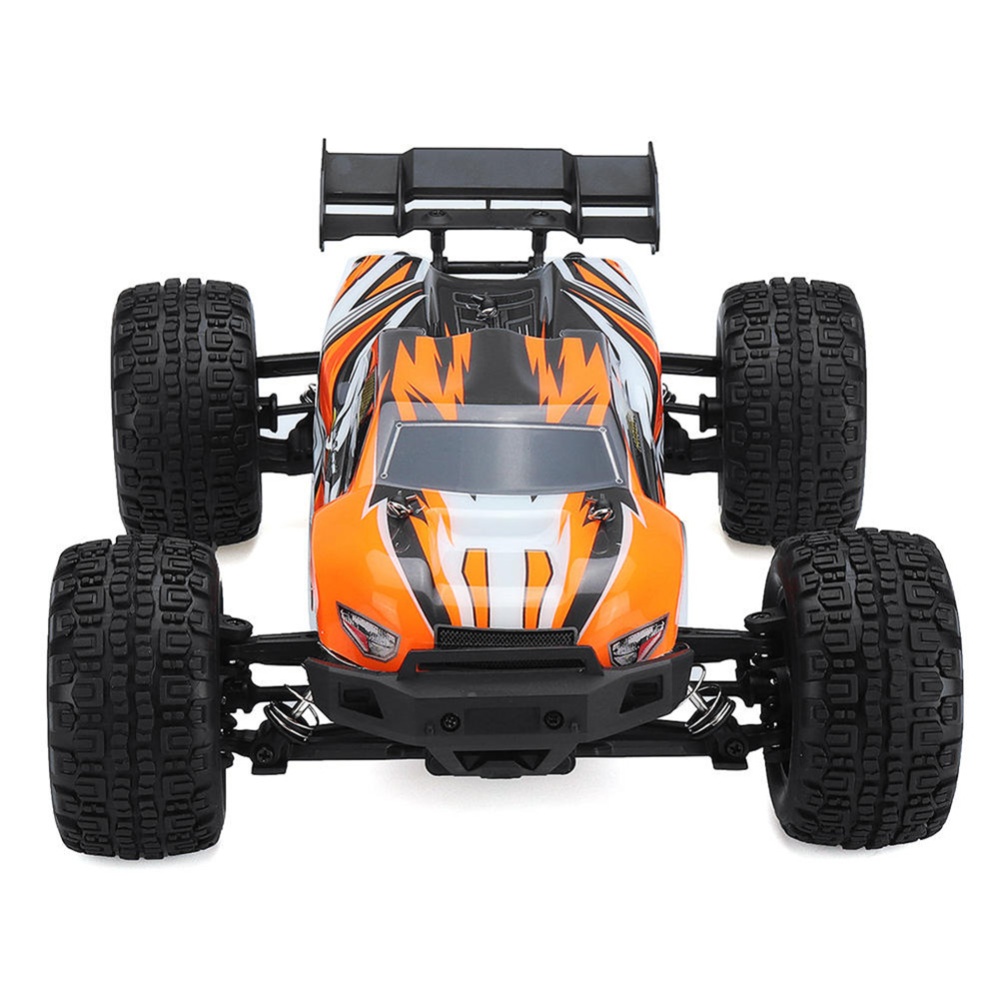 SG1602 2.4G 2CH 1/16 Brushless 45KM/H Proportional Control RC Car High Speed 45km/h Vehicle Models with LED Lights Orange - Image 2