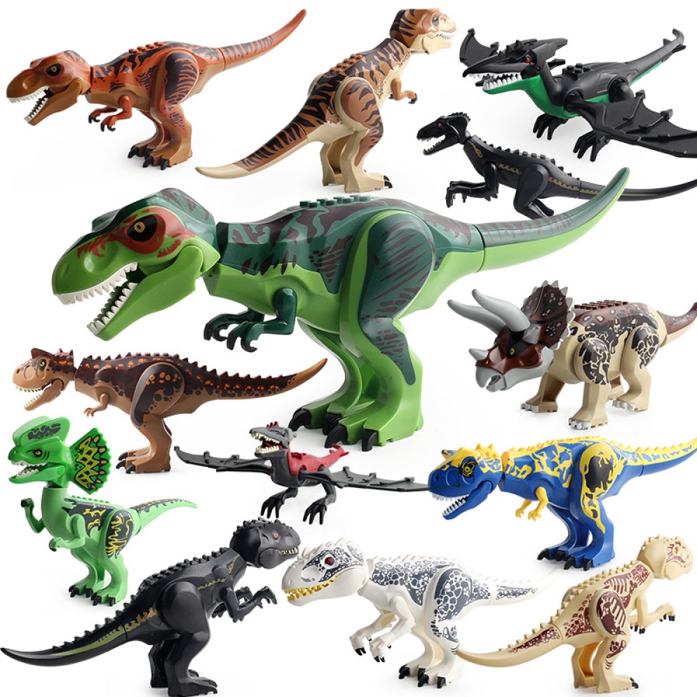 Assemble Building Blocks Dinosaur Animal Figures Bricks Models Toys for Children Gifts 77066 - Image 2