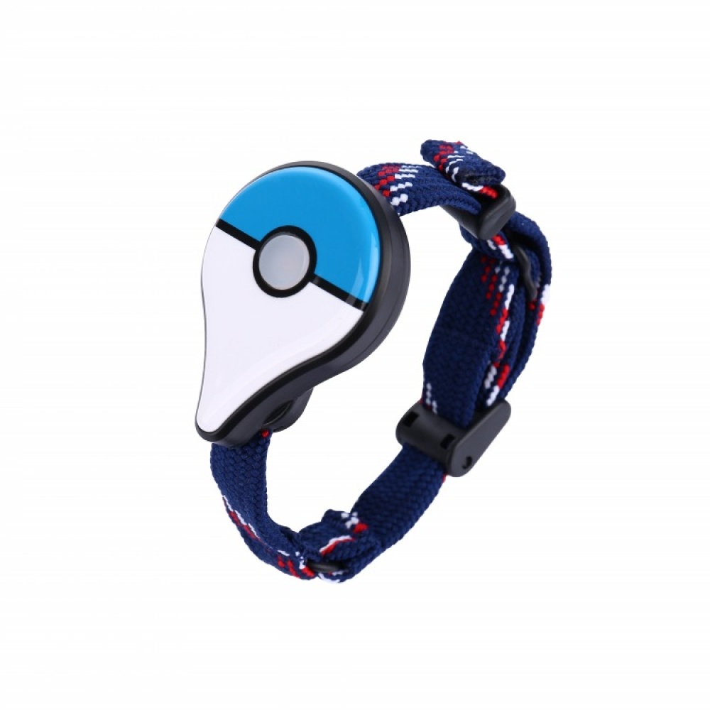 For Pokemon GO Plus Bluetooth Wristband Bracelet Interactive Figure Toys for Nintend Switch Go Blue and white manual