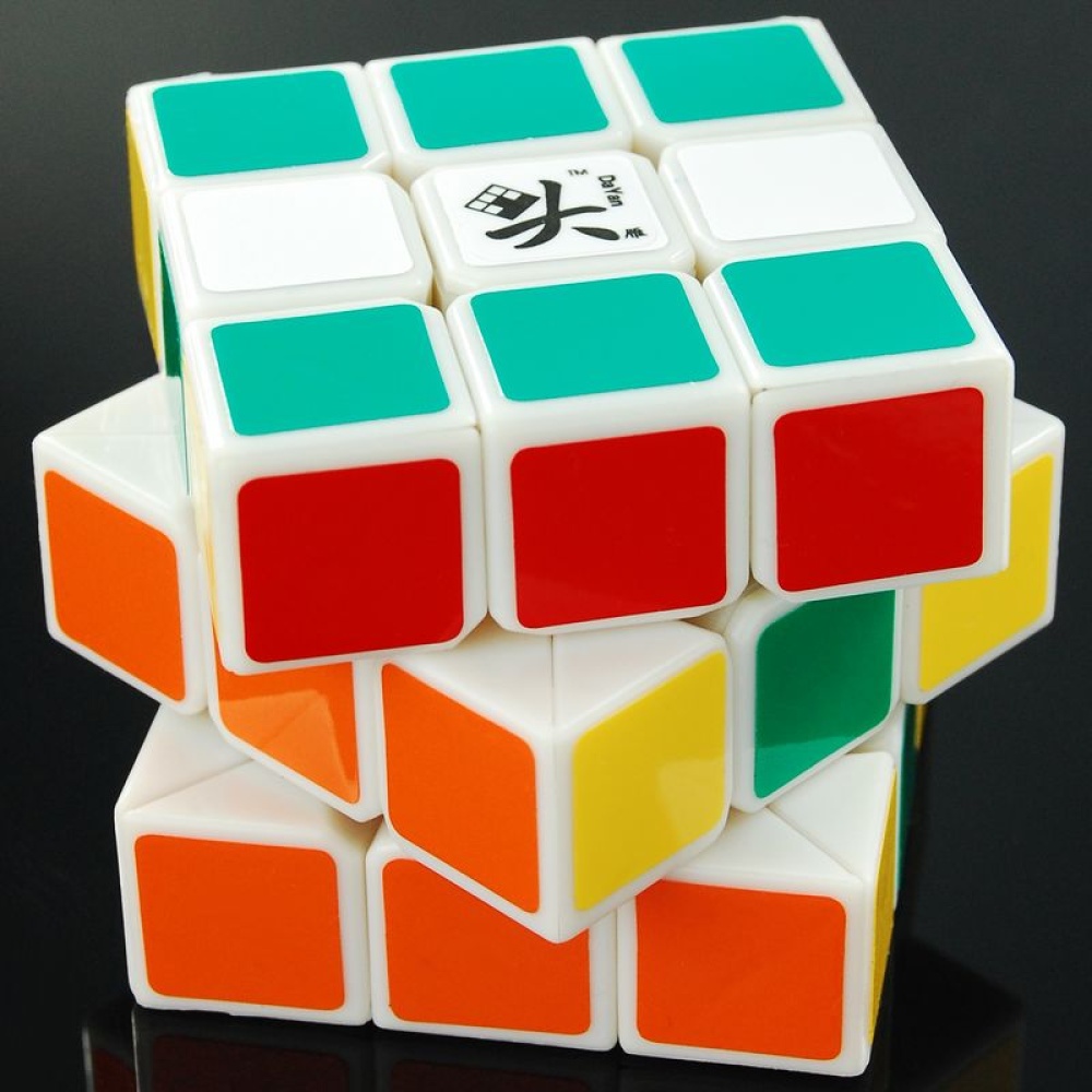 DaYan GuHong (Lone Goose) 3x3 Speed Cube Puzzle White - Image 2