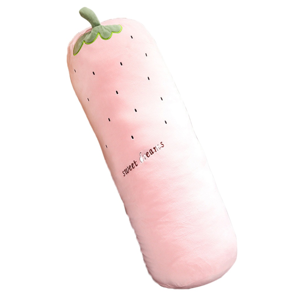 Elastic Soft Plush Toy Pillows Roll Bolster Pillow Cylinder Long Lumbar Neck Back Support for Home Bed Sofa Cushion Decorative Nursery Straw - Image 2