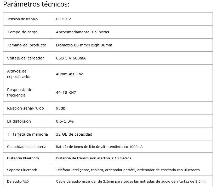 Haut-parleurs Bluetooth sans fil A8 Gris - Image 2