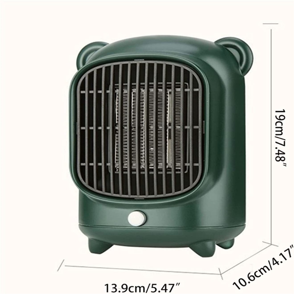 Electric Heater Lightweight Portable 30db Low Noise Flame Retardant Space for Bedroom Living Room Office UK Plug - Image 3