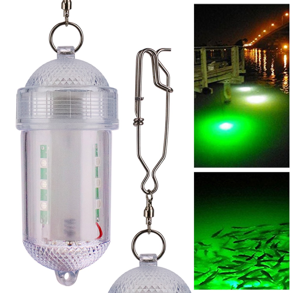 Fishing Light Led Luminous Bait Deep-sea Dip Net Multicolor Green - Image 2