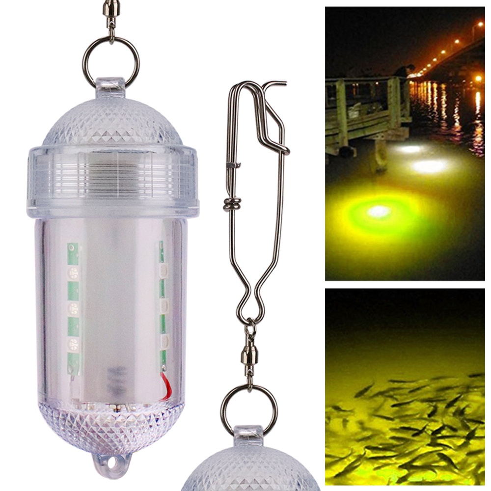 Fishing Light Led Luminous Bait Deep-sea Dip Net Multicolor Yellow - Image 2